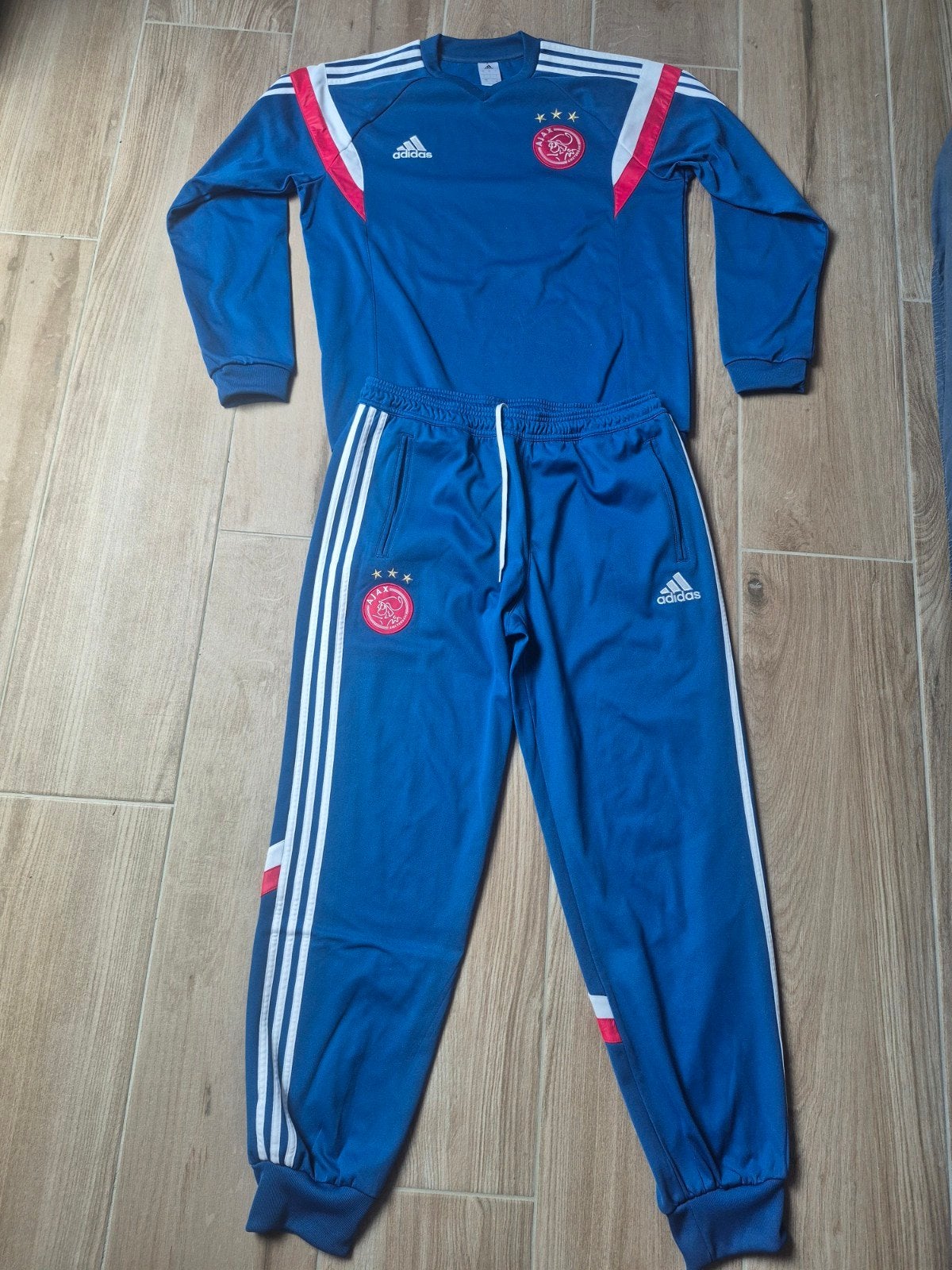 Originele Ajax Sweater & Broek 2014-15 – Maat Large, Maat L, Ophalen of Verzenden, Gebruikt, Shirt