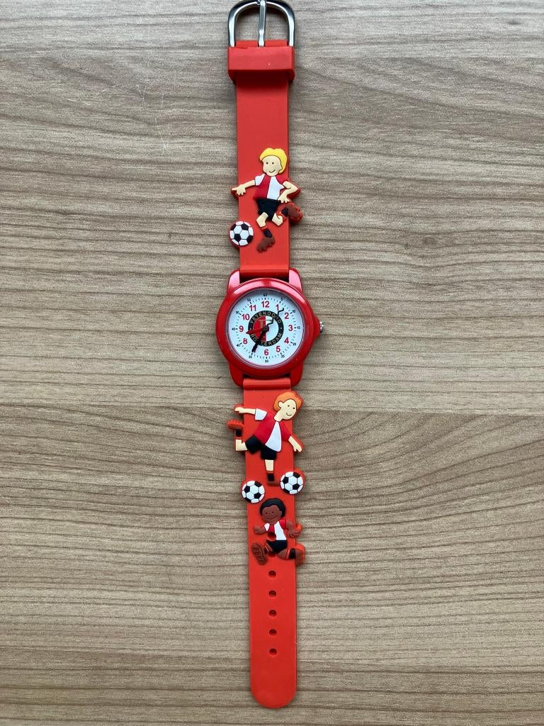 Feyenoord kinder horloge excl. batterij, Ophalen of Verzenden, Zo goed als nieuw, Feyenoord