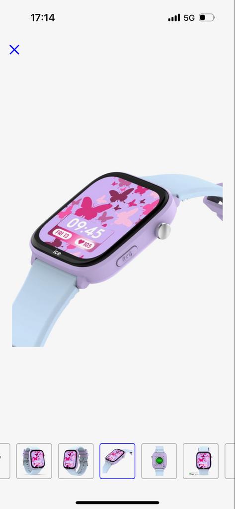 Ice Watch Junior 3.0 Smartwatch - Nieuw in doos, Hartslag, Paars, IOS, Nieuw
