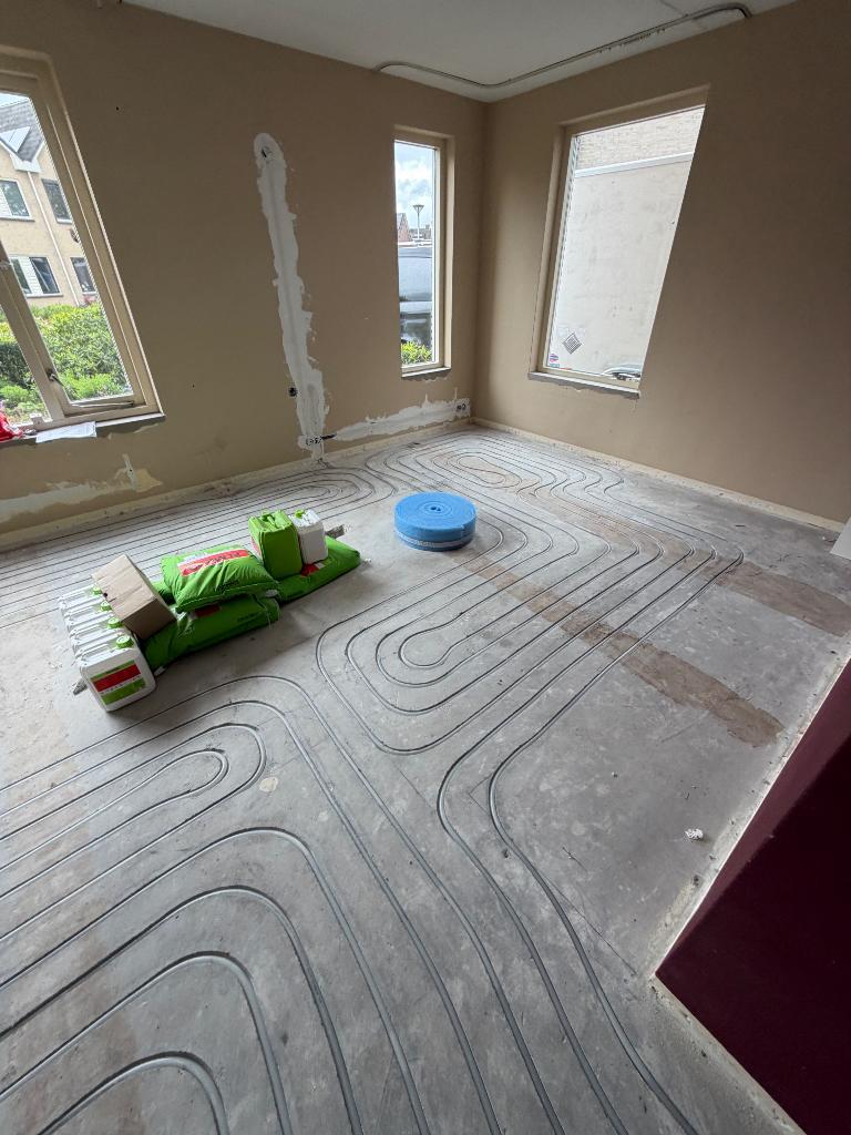 Vloerverwarming frezen zandcement/beton/fermacell, 24-uursservice, Onderhoud
