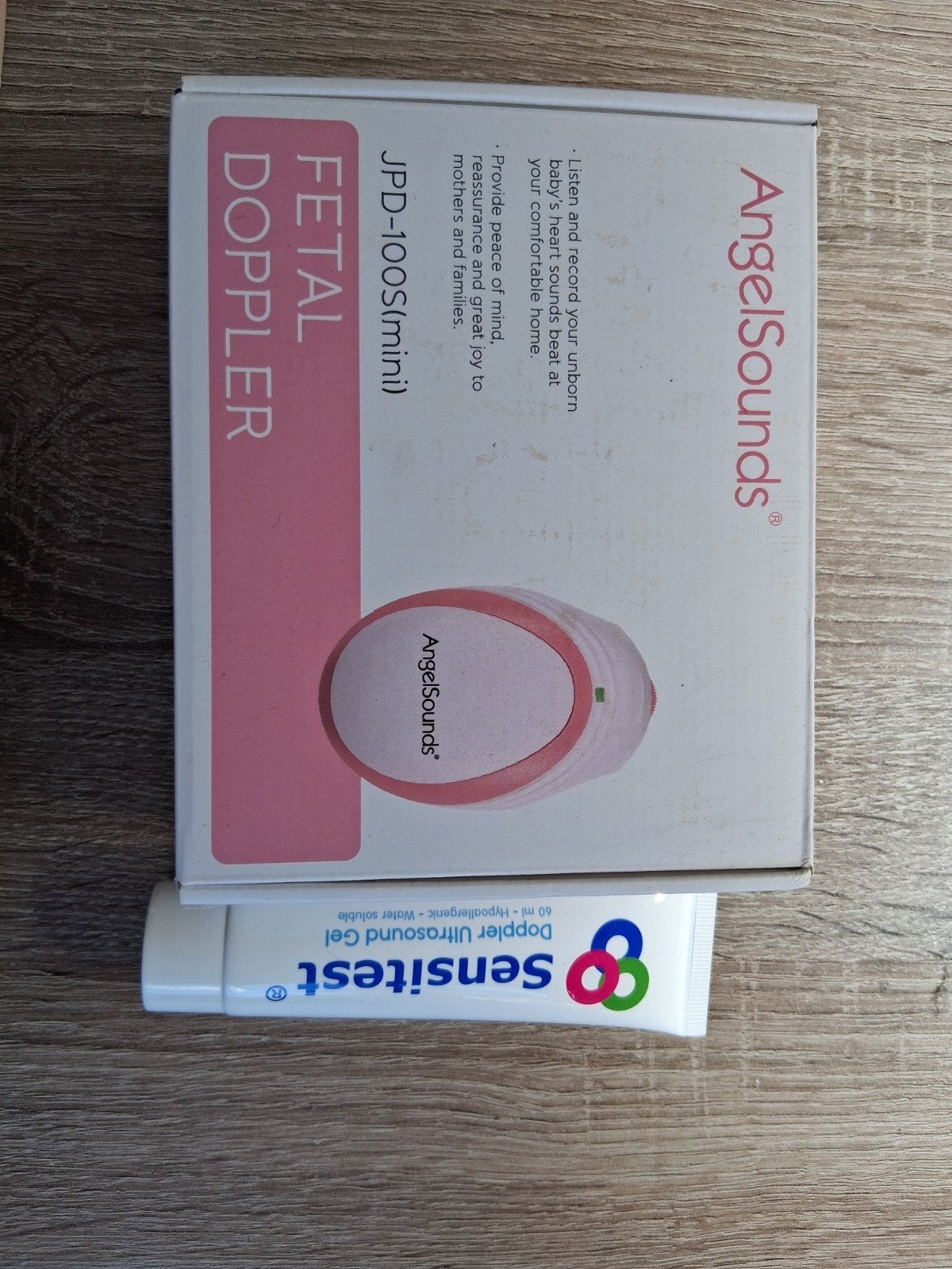 AngelSounds Foetale Doppler JPD-100S(mini) met gel, Ophalen, Zo goed als nieuw