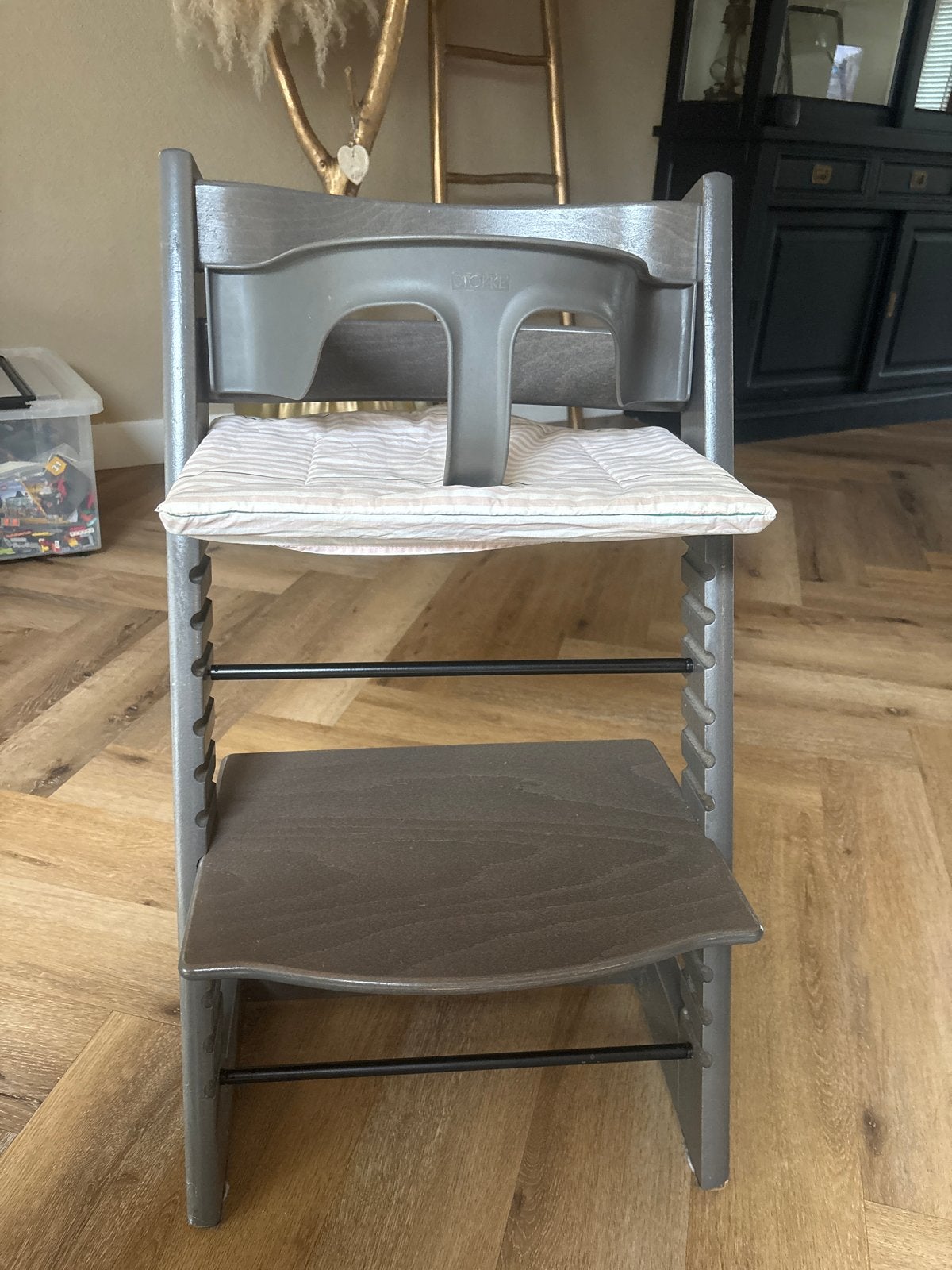 Stokke Tripp Trapp meegroeistoel met baby set, Ophalen, Gebruikt, Meegroeistoel, Aanschuifbaar