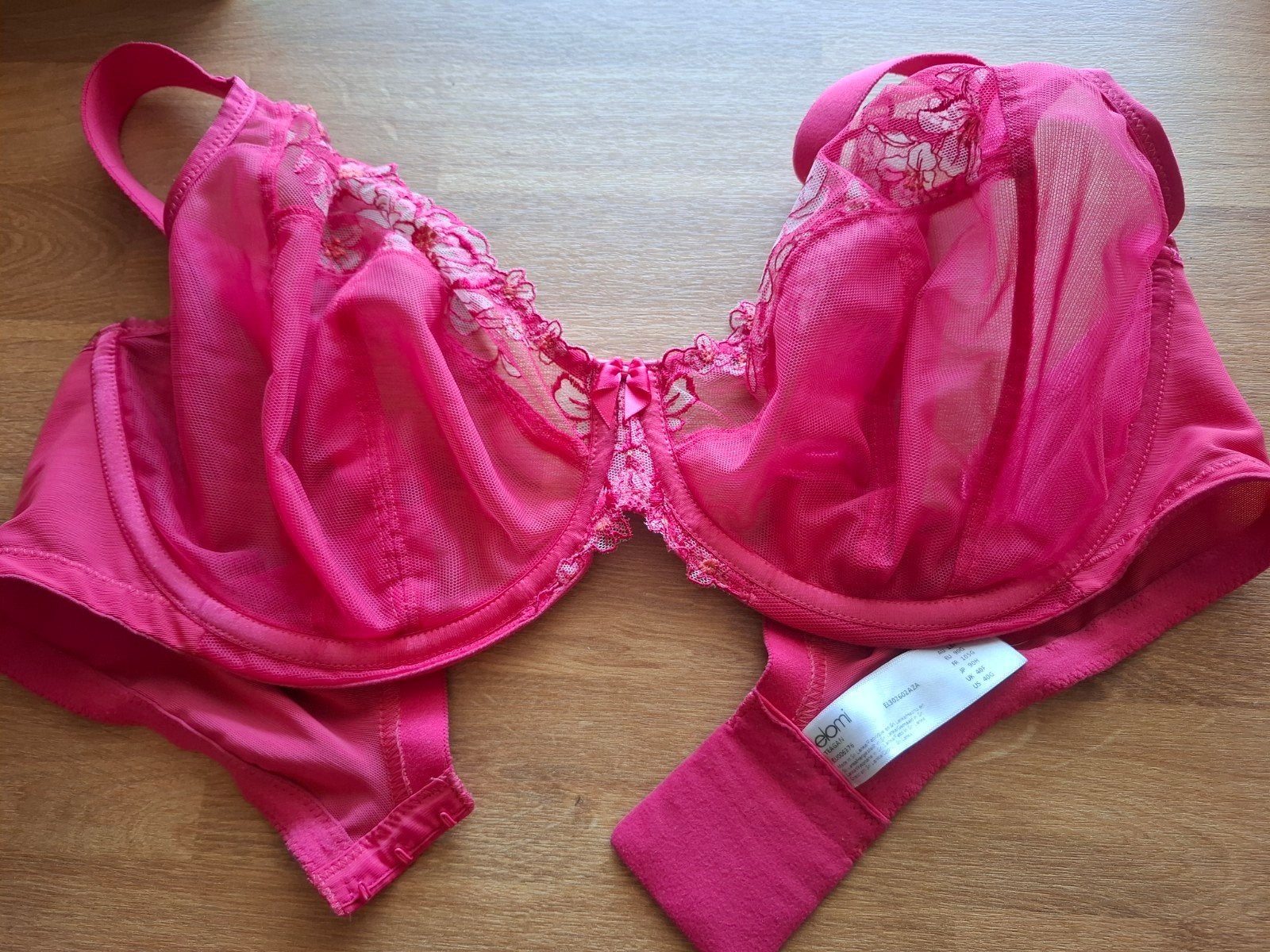 Elomi beugelbeha 90G rood, Ophalen of Verzenden, Rood, BH