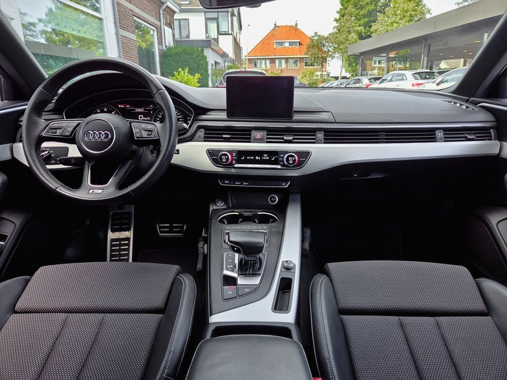 Audi A4 Limousine 1.4 TFSI S-LINE AUT7 SPORT. SPORTSTOELEN A, Gebruikt, 150 pk, Origineel Nederlands, 1395 cc
