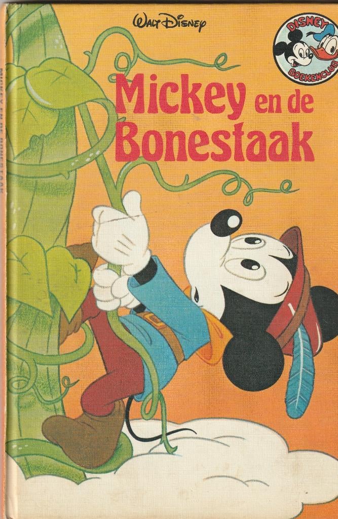 Mickey en de bonestaak walt disney jaren 70 boekje, Ophalen of Verzenden, Gelezen, Fictie algemeen