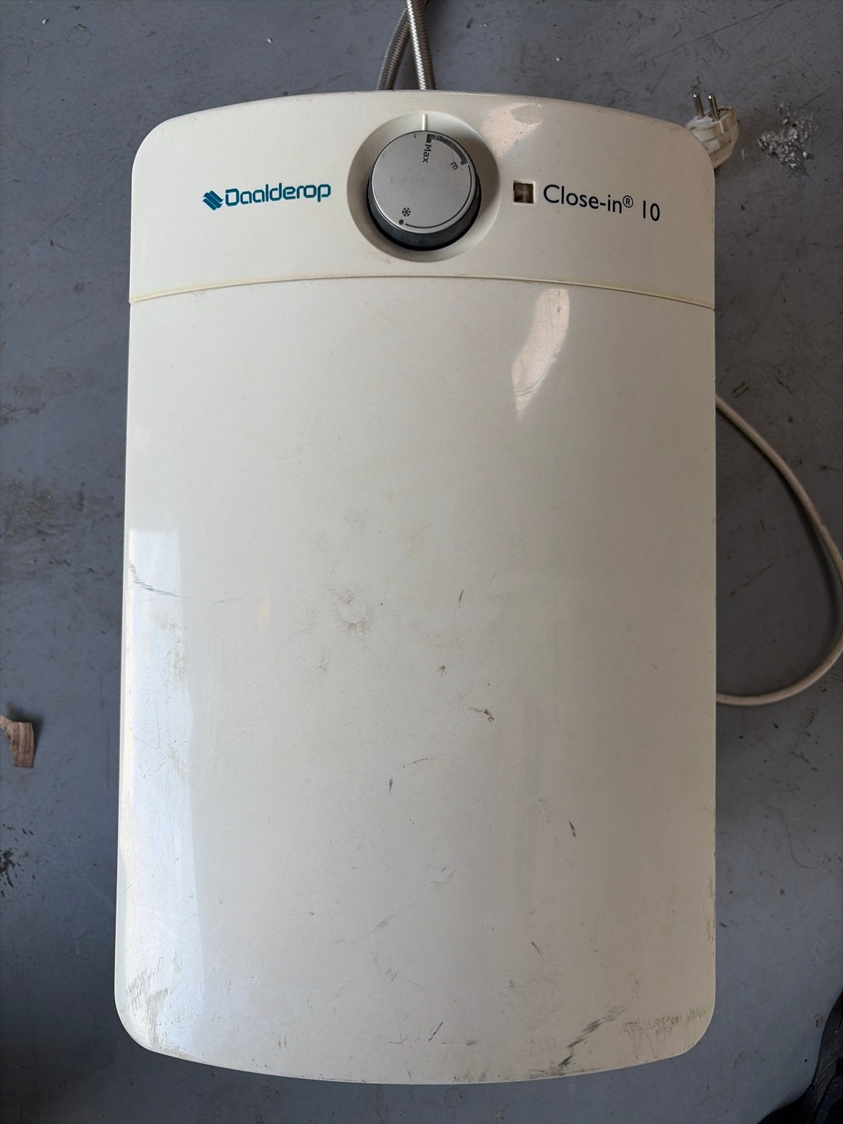 Daalderop Close-in 10 liter boiler, Gebruikt, Aardgas, 6 t/m 10 jaar oud, Minder dan 20 liter