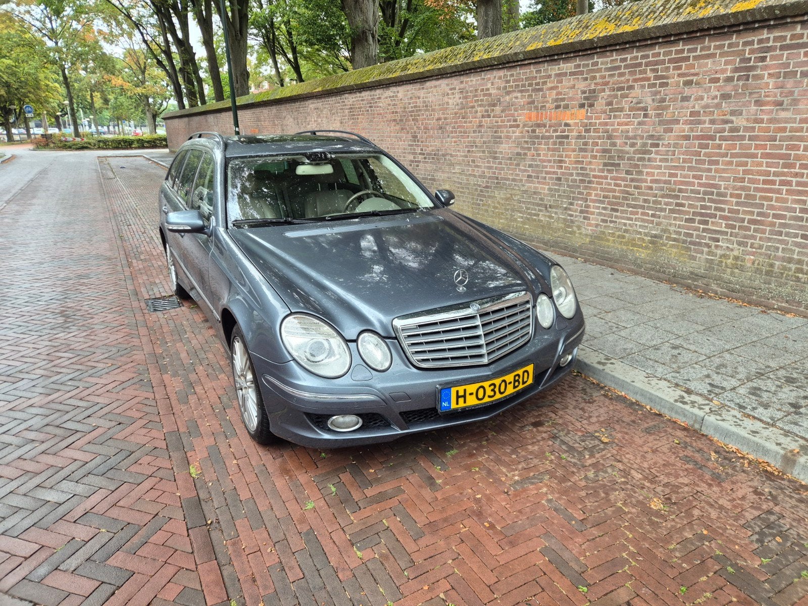 Mercedes-Benz E-Klasse 3.0 E280 Combi AUT 2006 Grijs, Auto's, Mercedes-Benz, Automaat, Achterwielaandrijving, Stationwagon, Particulier