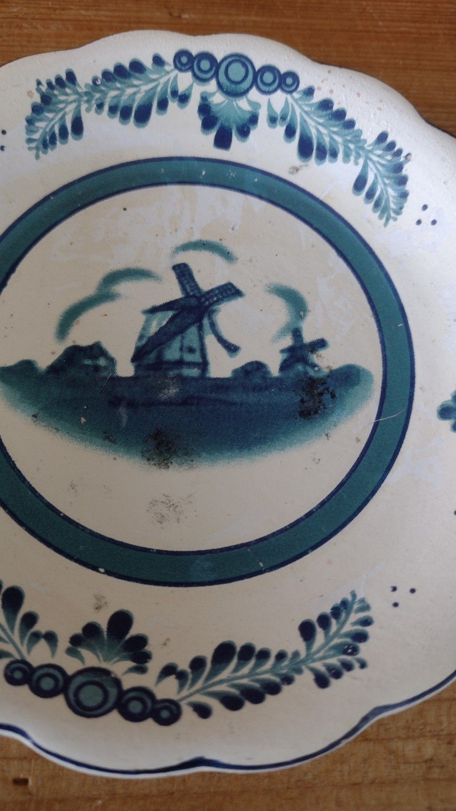 Oud Hollands Delfts Blauw bordje - 13 cm, Ophalen of Verzenden