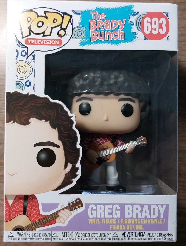 Funko Pop - 693 - The Brady Bunch - Greg Brady, Ophalen of Verzenden, Zo goed als nieuw