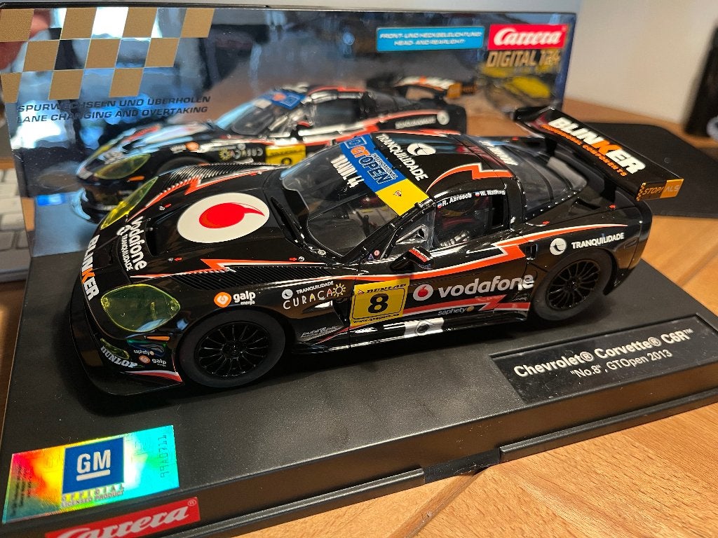 Carrera DIGITAL 124 Chevrolet Corvette C6R, Ophalen, Racebaan, Carrera, Nieuw