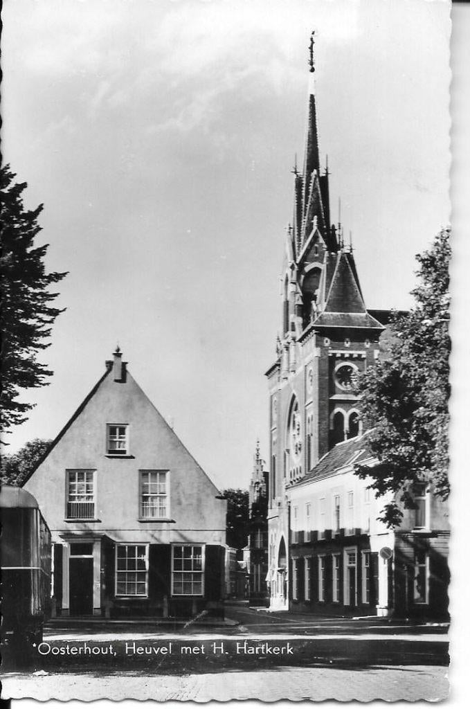 Oosterhout H. Hartkerk, Ophalen of Verzenden, 1980 tot heden, Gelopen, Noord-Brabant