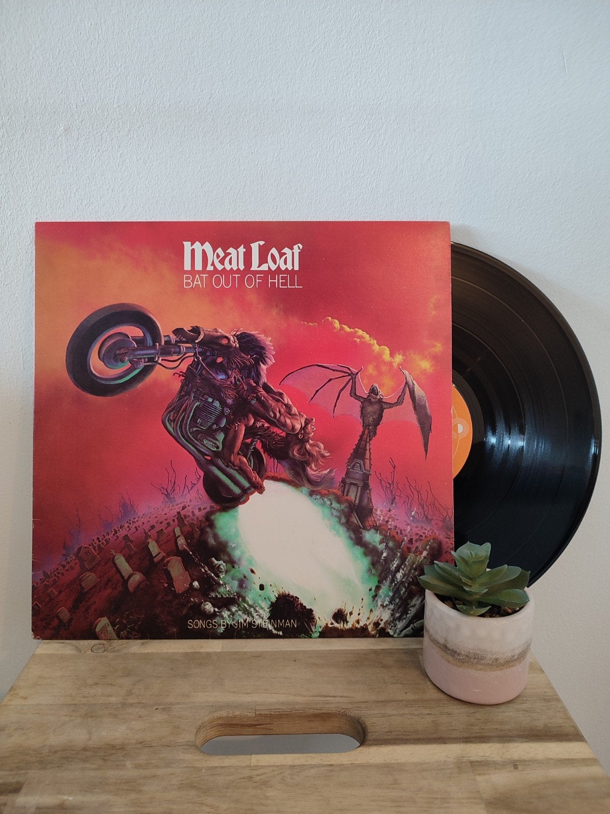 Meat Loaf - Bat out of Hell LP, Cd's en Dvd's, Vinyl | Rock, LP, Gebruikt, Ophalen of Verzenden, Poprock