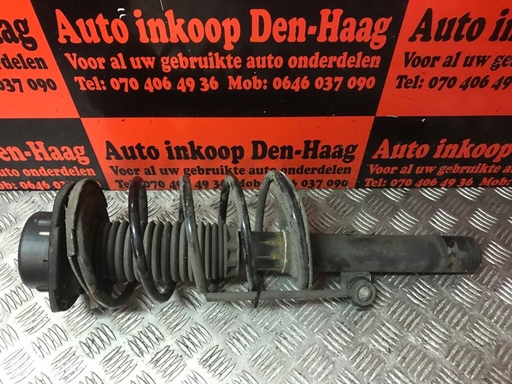 Peugeot 206 ('98-'09) 1.4/1.6 Veerpoot Schokbreker RV, Gebruikt, Ophalen of Verzenden, Peugeot, Peugeot