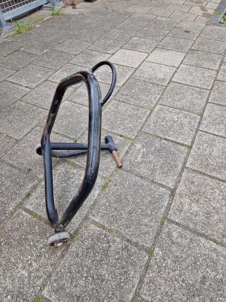 Motorfiets paddockstand / motorlift, Ophalen, Gebruikt