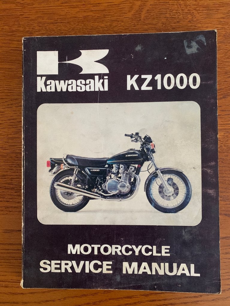 Kawasaki KZ1000 Service Manual, Ophalen of Verzenden, Kawasaki
