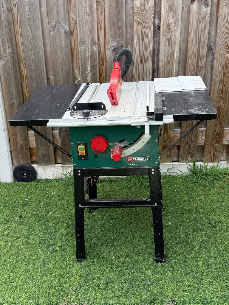 Parkside PTK 1700 A1 Tafelzaag, Ophalen, Gebruikt, Cirkelzaag, 70 mm of meer