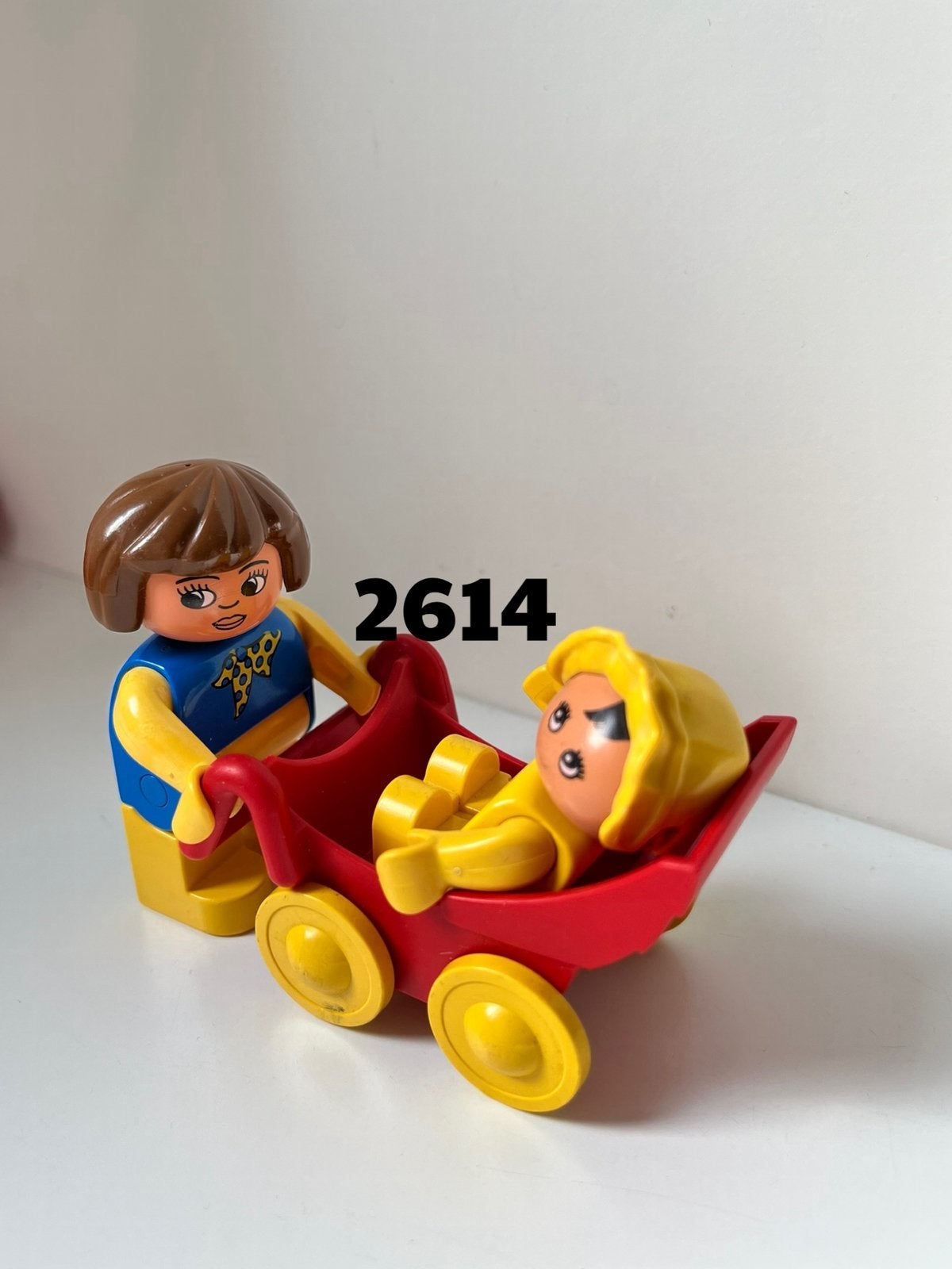 Lego Duplo 2614 -  Moeder en Baby, Ophalen of Verzenden, Gebruikt