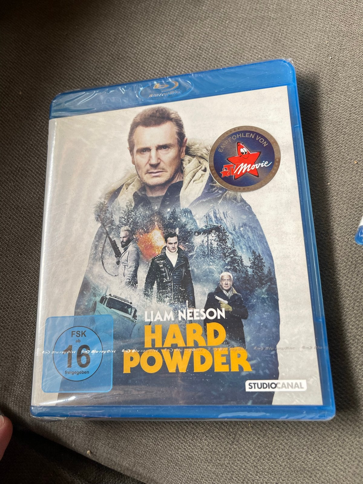 Hard Powder Blu-ray - Liam Neeson Actiethriller Nieuw, Vanaf 16 jaar, Film, Actie, Duits