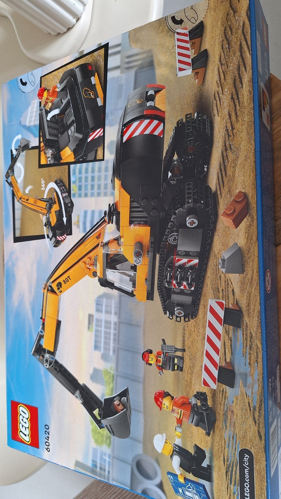 Lego City 60420 Construction Excavator - Nieuw in doos, Kinderen en Baby's, Speelgoed | Duplo en Lego, City, Lego, Nieuw, Ophalen of Verzenden