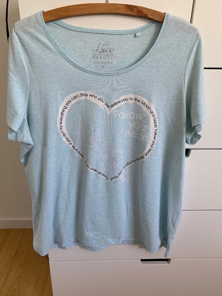 Canda - shirt maat XL, Blauw, Maat 46/48 (XL) of groter, Ophalen of Verzenden, Zo goed als nieuw