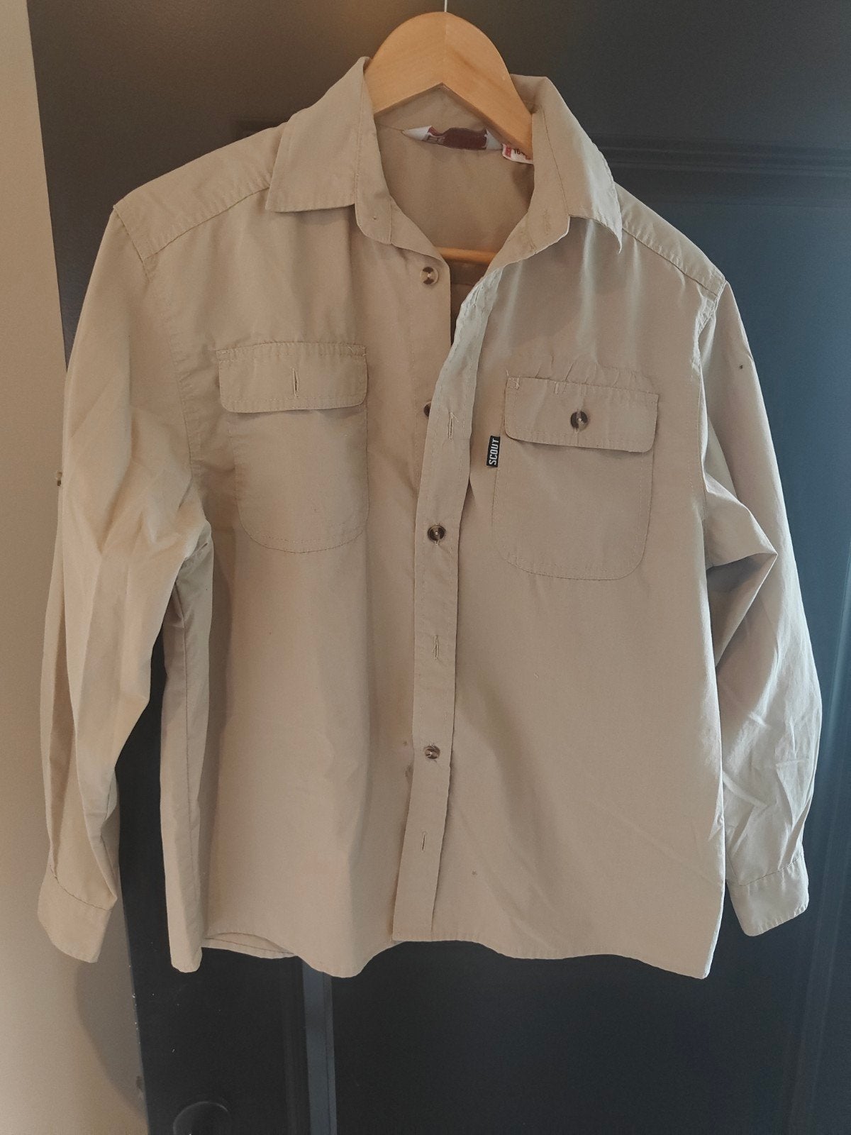 Scouting blouse / Scoutfit zo goed als nieuw maat 164, Verzamelen, Scouting, Scoutfit, Onbekend, Ophalen of Verzenden, Zo goed als nieuw