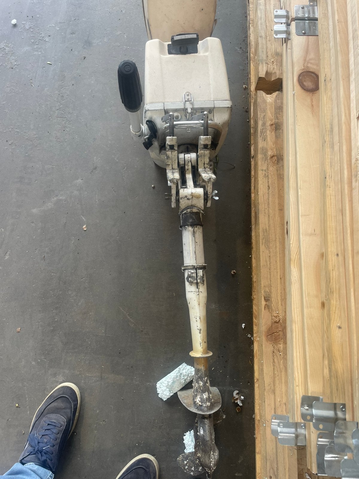 Tomos 4 PK Buitenboordmotor - Gebruikt, Ophalen, Gebruikt, Minder dan 5 pk, Buitenboordmotor