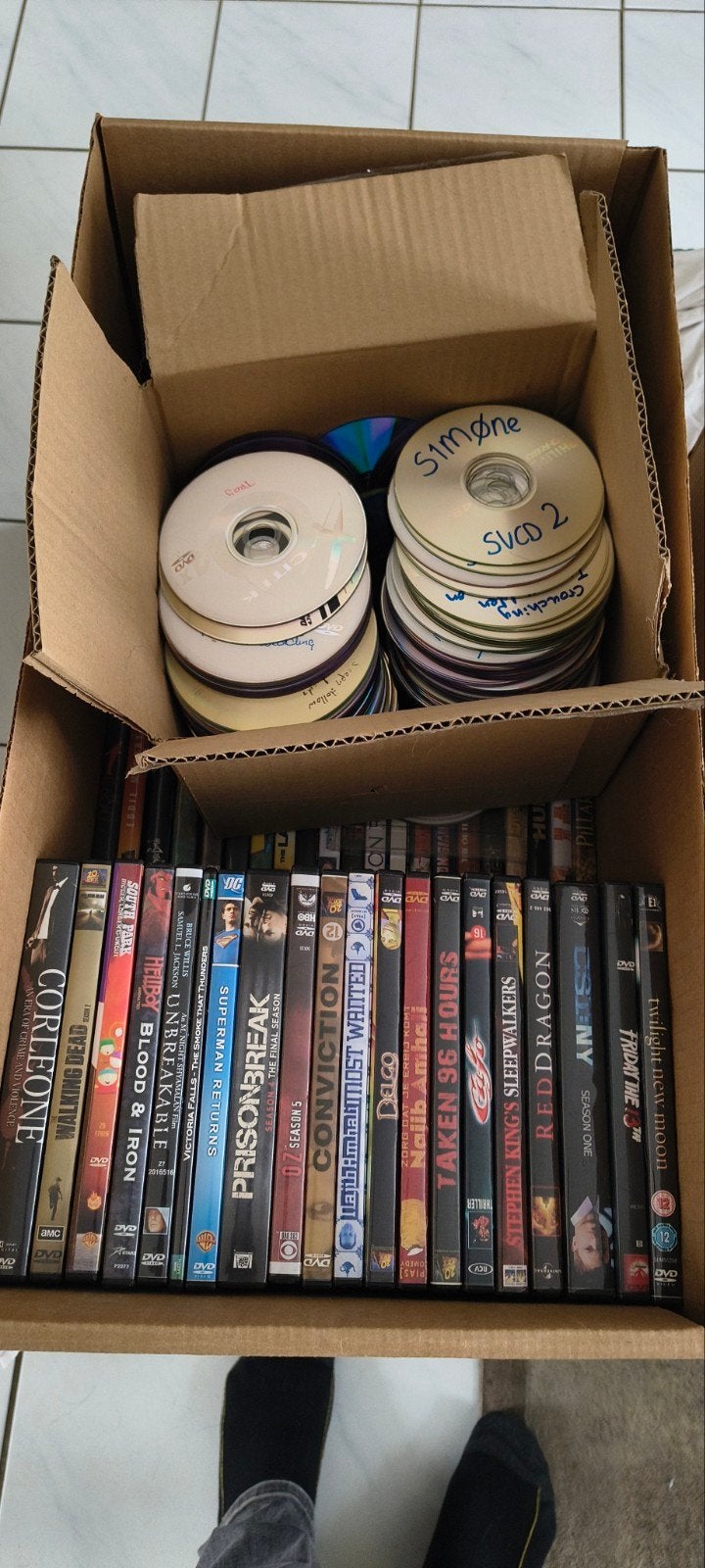 Partij dvds, Alle leeftijden, Ophalen, Zo goed als nieuw