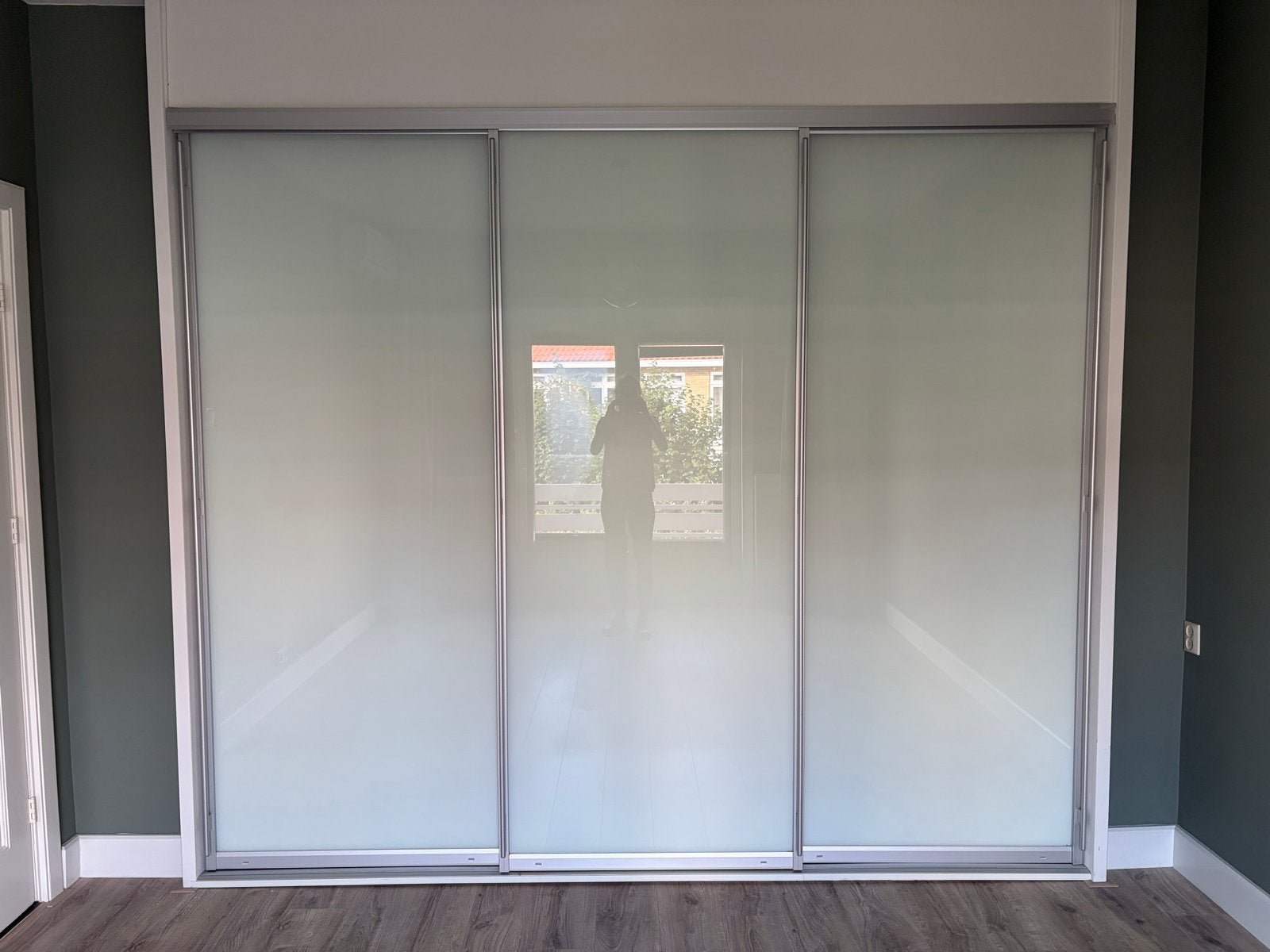 Schuifdeuren voor kledingkast, Huis en Inrichting, Ophalen, Met plank(en), Gebruikt, 200 cm of meer