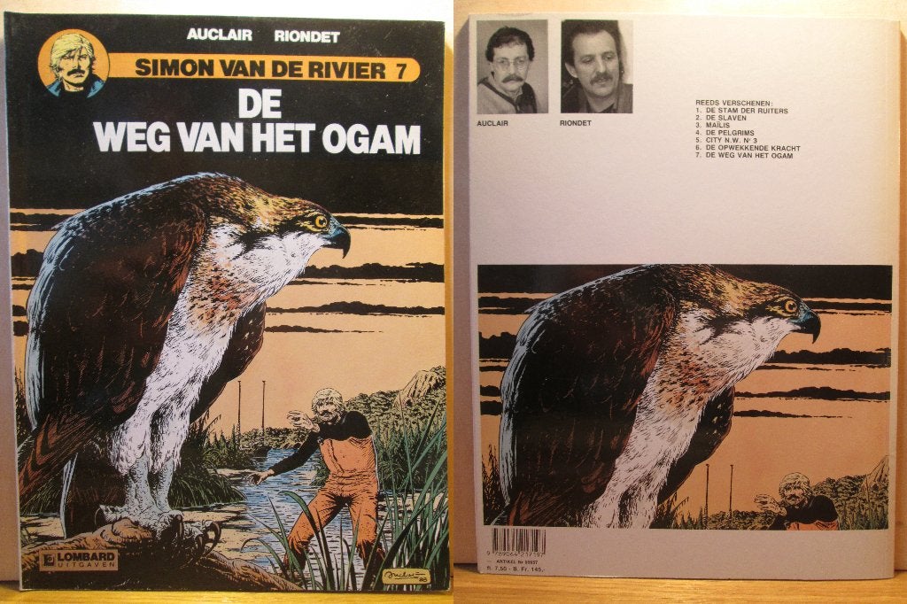 Simon van de Rivier 7 - De weg van het Ogam (SC), Boeken, Eén stripboek, Ophalen of Verzenden, Zo goed als nieuw, Claude Auclair