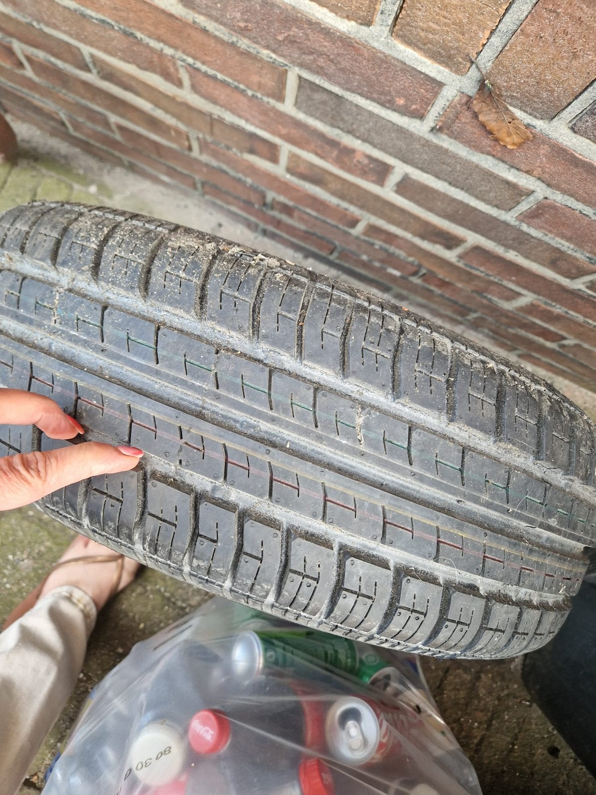 Stalen velg met band, Tuin en Terras, Gaas en Draad, Ophalen of Verzenden, Zo goed als nieuw, Minder dan 10 meter, Raster