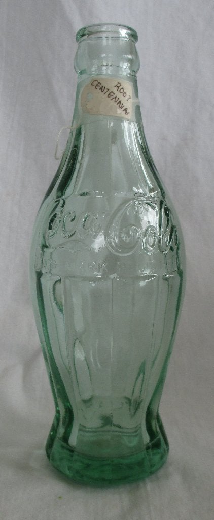 Coca-Cola flesje 1986 Centennial Root bottle., Ophalen of Verzenden, Nieuw, Overige typen
