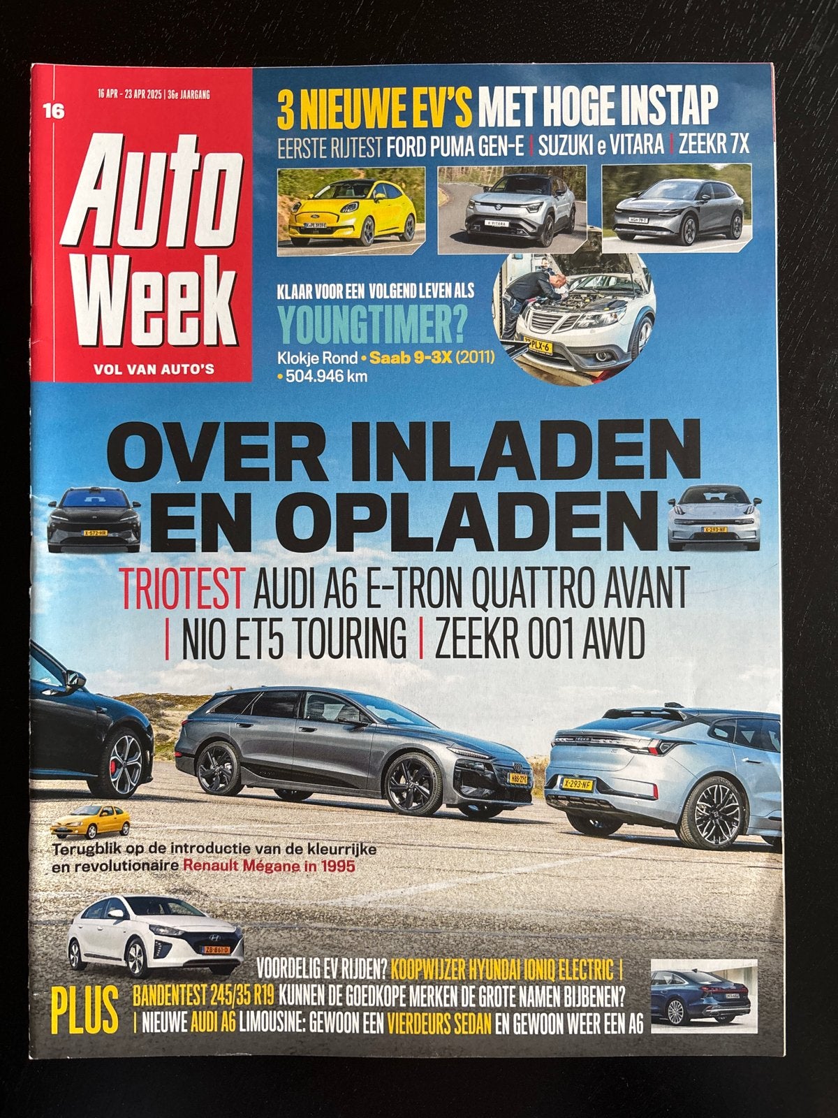 AutoWeek Magazine - 16 april 2025 - Nieuwe EV's & Youngtimer, Ophalen of Verzenden, Nieuw, Algemeen