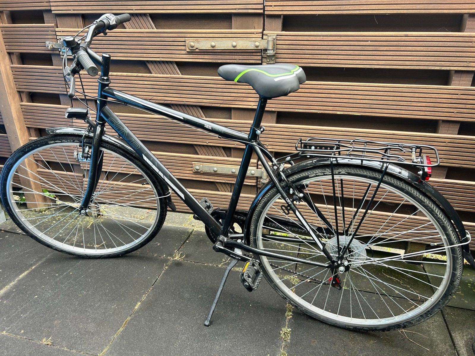 Nieuwe herenfiets met 6 versnellingen shimano, Velgrem, Versnellingen, Nieuw, 53 tot 57 cm