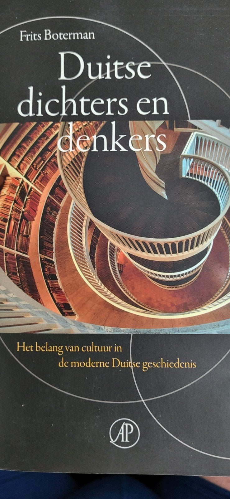 Duitse dichters en denkers - Frits Boterman, Boeken, Europa, Frits Boterman, Ophalen, 20e eeuw of later