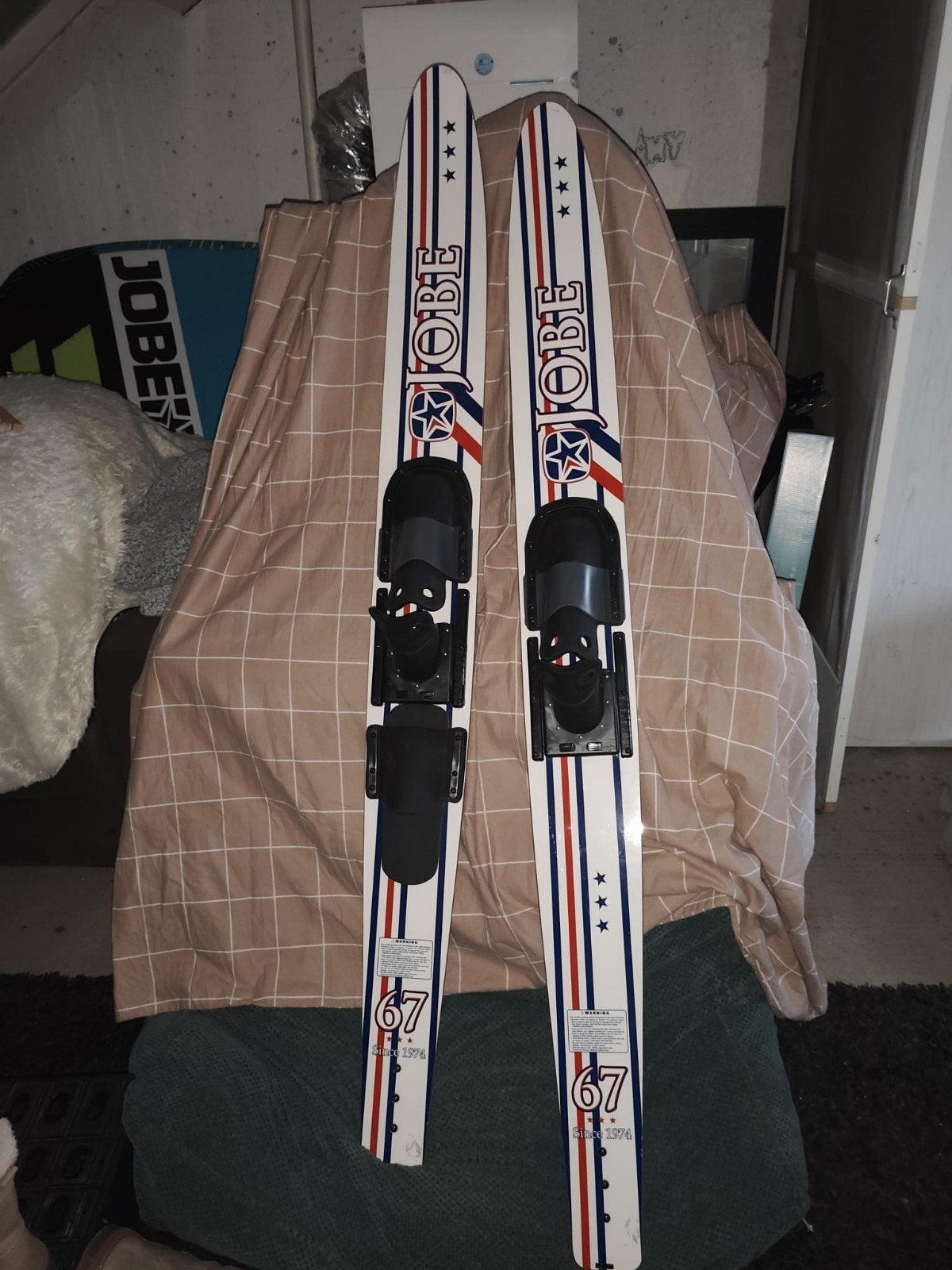 Jobe waterski's - 67 inch (170 cm) - Zo goed als nieuw, Watersport en Boten, Waterski's, Ophalen, Zo goed als nieuw, Waterski's