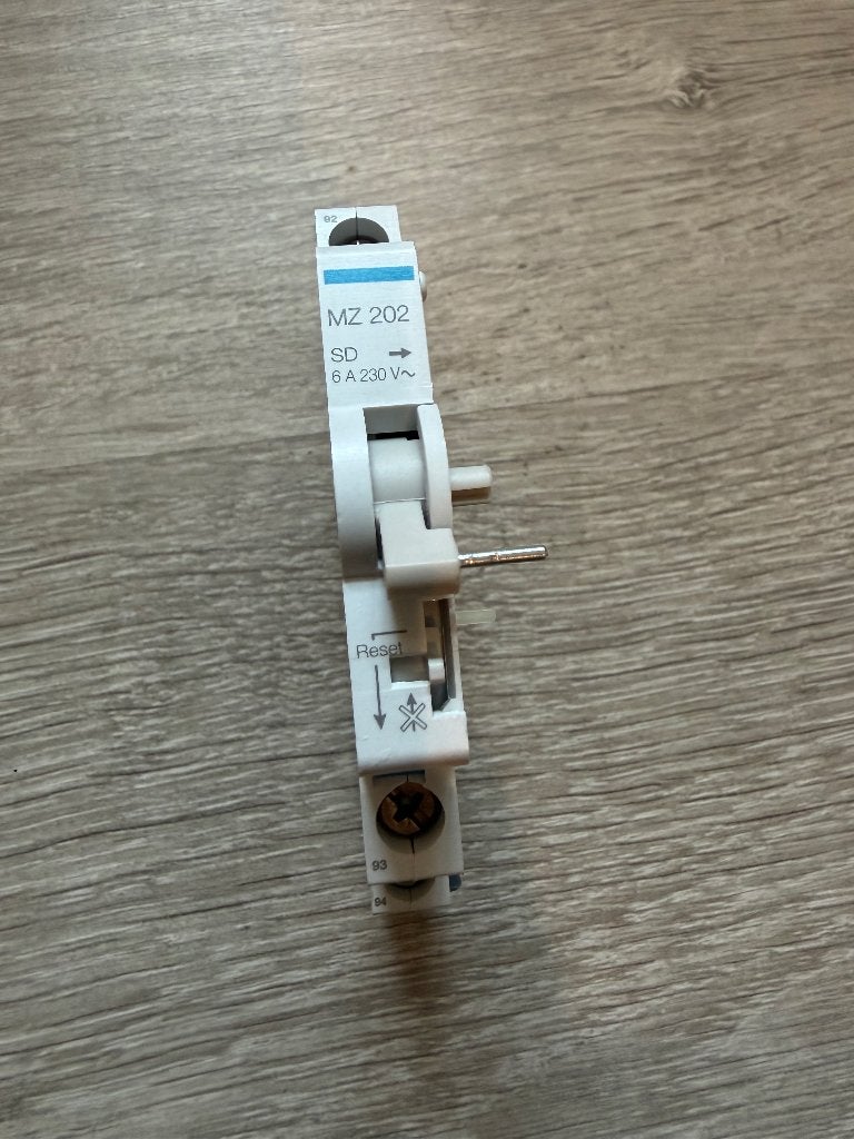 Hager MZ202 foutcontact, Ophalen of Verzenden, Zo goed als nieuw, Hager, Groepenkast