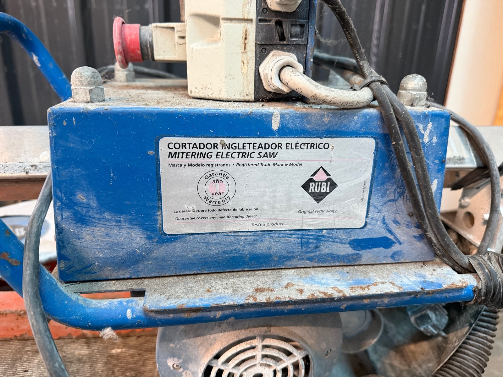 Rubi Mitering Electric Saw - Tegelzaag, Ophalen of Verzenden, Gebruikt, Overige typen