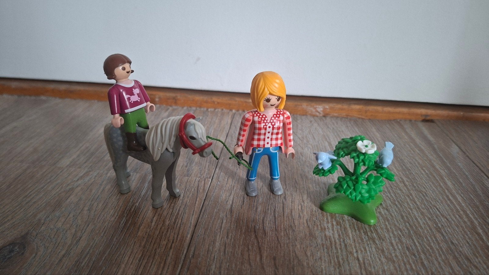 Playmobil 6950 5688 Ponyrijden met mama., Kinderen en Baby's, Speelgoed | Playmobil, Ophalen of Verzenden, Zo goed als nieuw