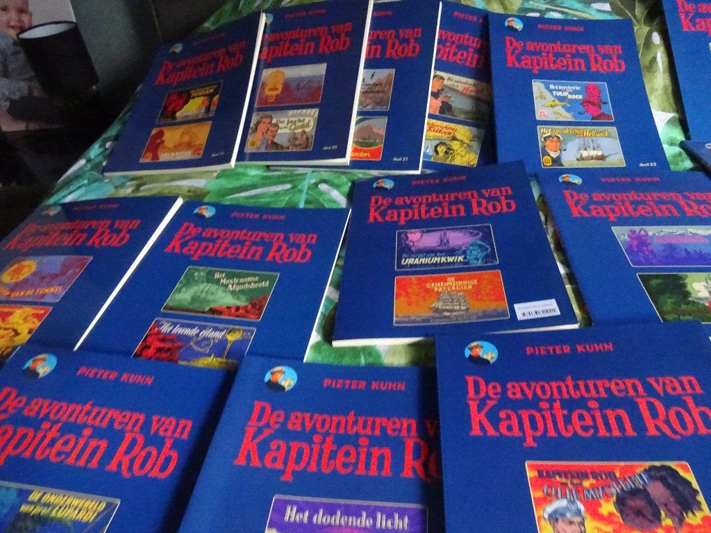 Pieter Kuhn Kapitein Rob, Eén stripboek, Ophalen of Verzenden, Zo goed als nieuw