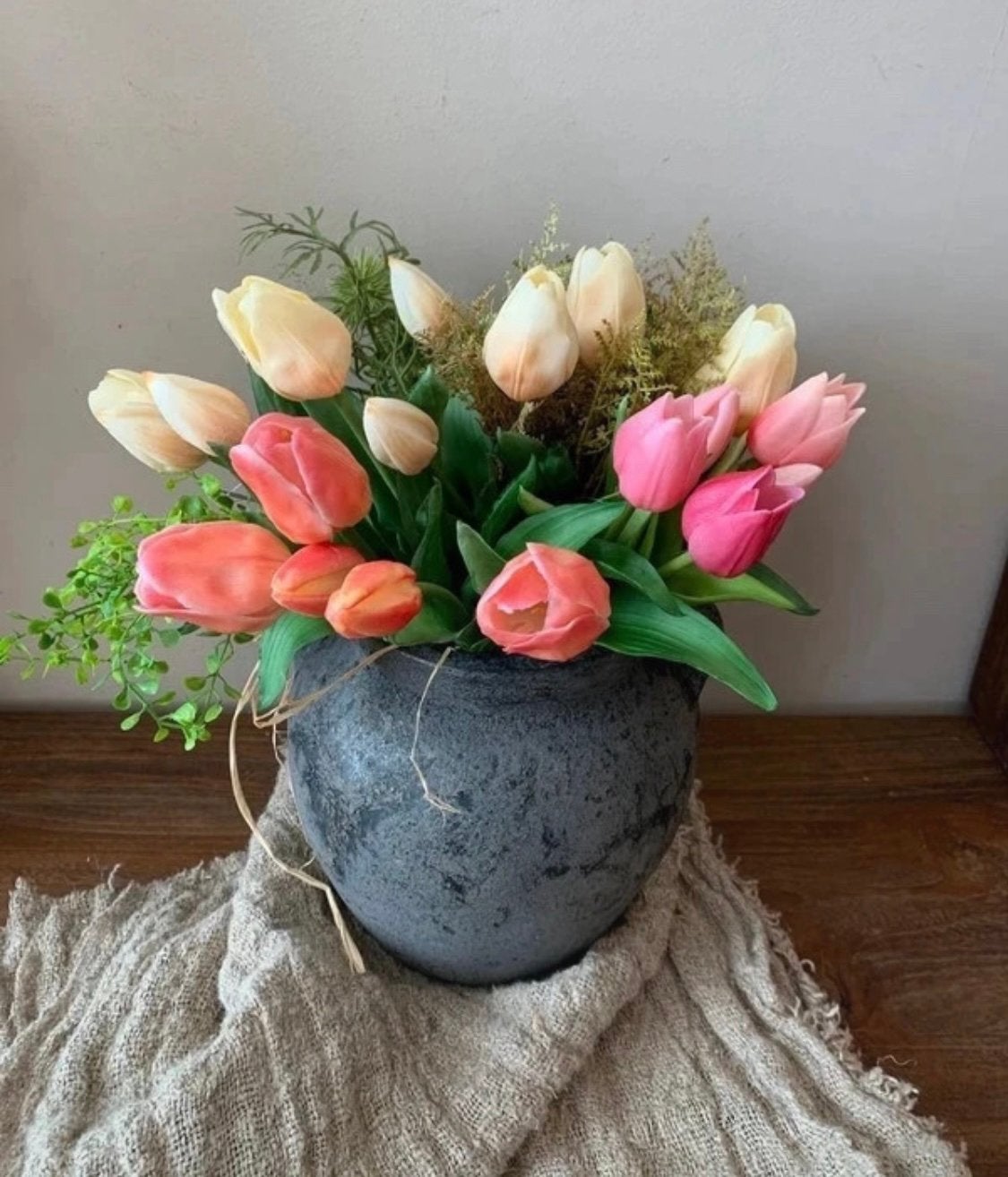 Groot boeket kunsttulpen, Ophalen of Verzenden, Nieuw