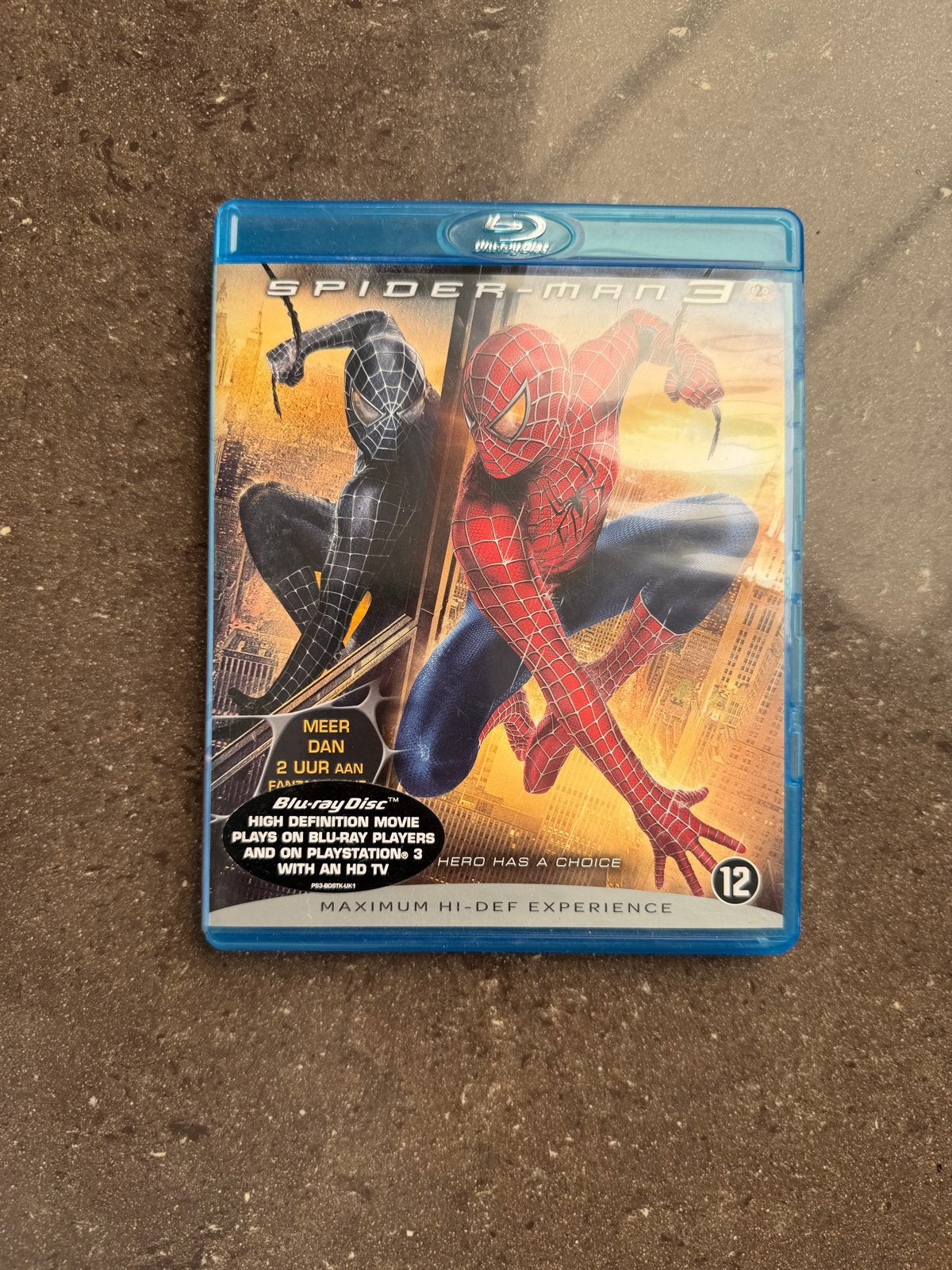 Spider-Man 3 Blu-ray Disc - Actie/Avontuur Film, Cd's en Dvd's, Blu-ray, Ophalen of Verzenden, Gebruikt, Actie
