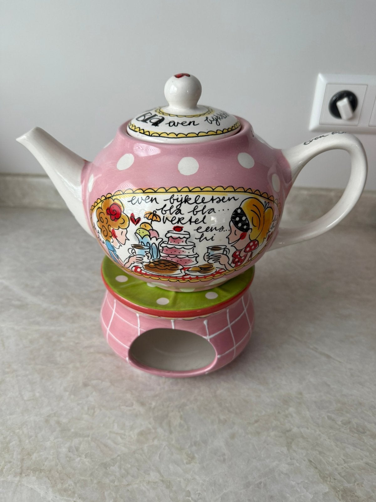 Theepot Blond Amsterdam - nieuw, Ophalen, Overige typen, Nieuw, Aardewerk