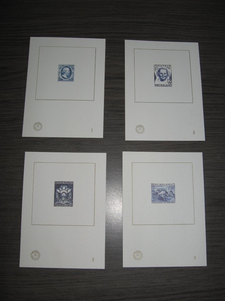 Nederland 2004 - 2017. 10 Verschillende Blauwdrukken., Postzegels en Munten, Postzegels | Nederland, Verzenden, Na 1940, Postfris
