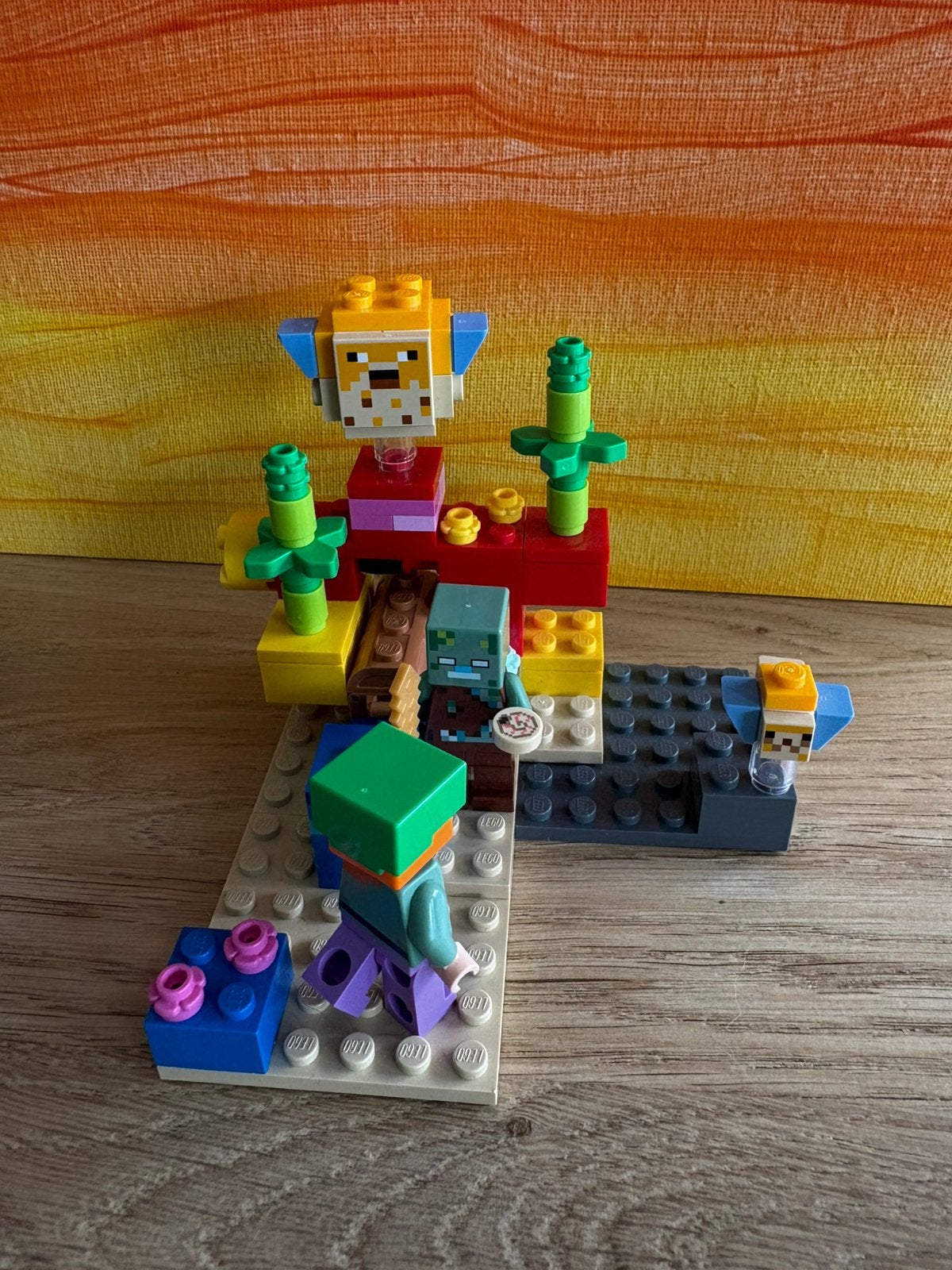 Lego mine craft 21164, Ophalen of Verzenden, Zo goed als nieuw
