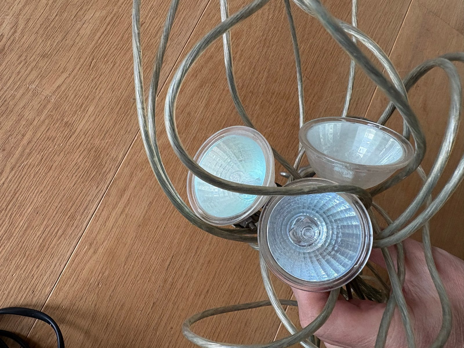 Halogeen spotjes met transformator, Overige merken, Gebruikt, Overige fittingen, Zilver