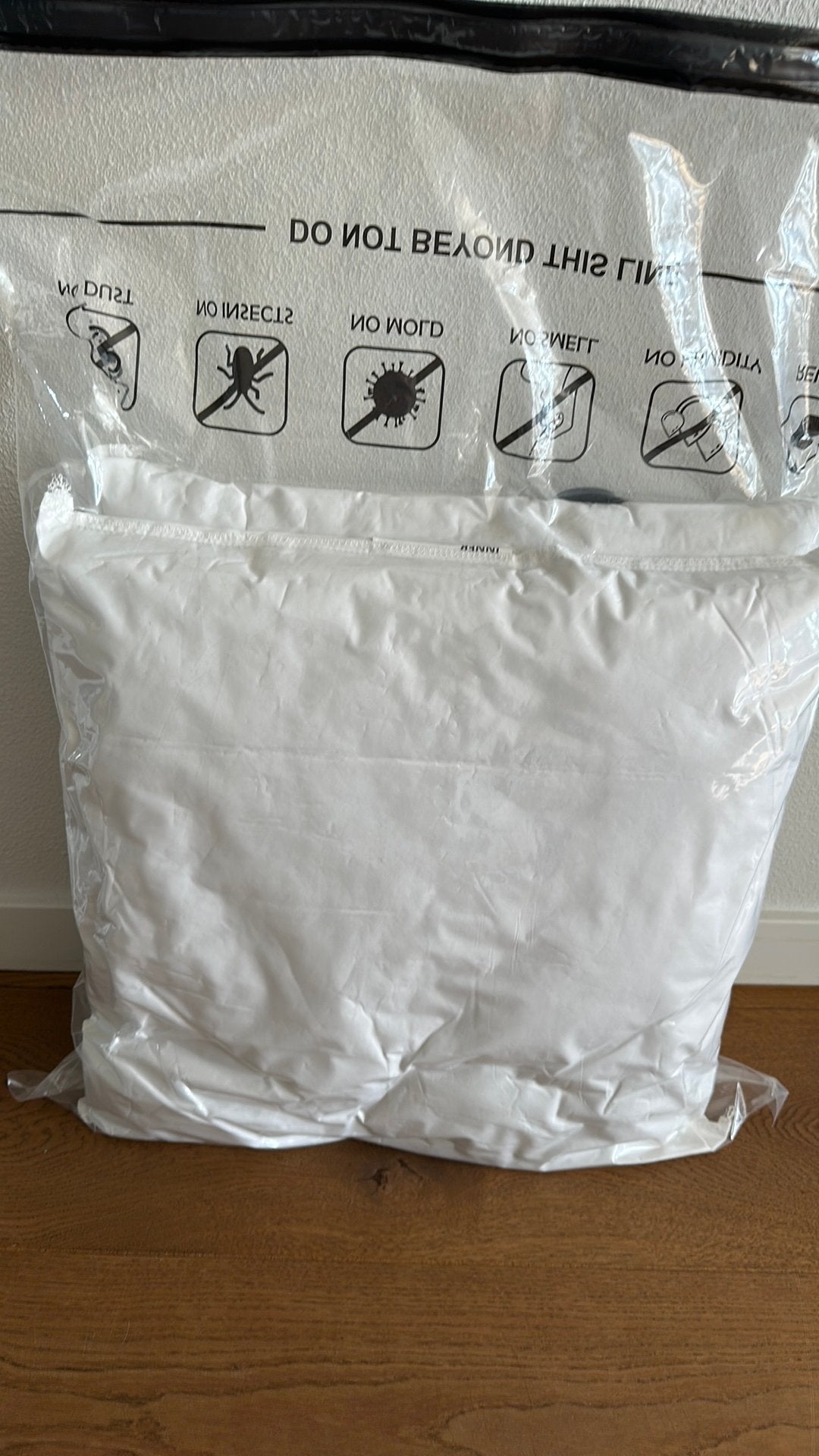2 Inner pillow IKEA 50x50 cm new, Ophalen, Zo goed als nieuw, Vierkant