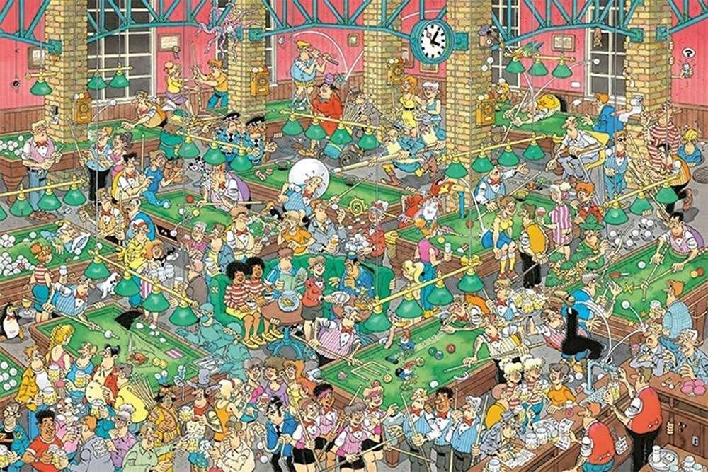 Jan van Haasteren legpuzzels - 3 stuks a 10 euro per stuk, Ophalen of Verzenden, 500 t/m 1500 stukjes, Zo goed als nieuw, Legpuzzel