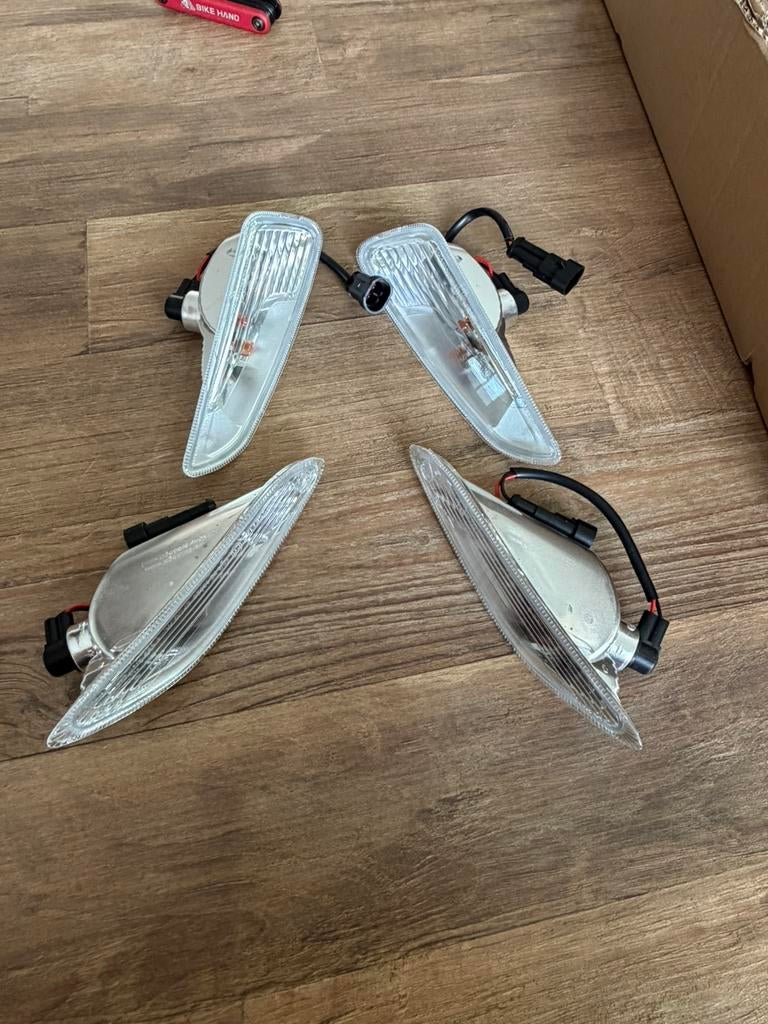 Originele Vespa Sprint knipperlicht set voor-achter, Ophalen of Verzenden, Nieuw, Vespa