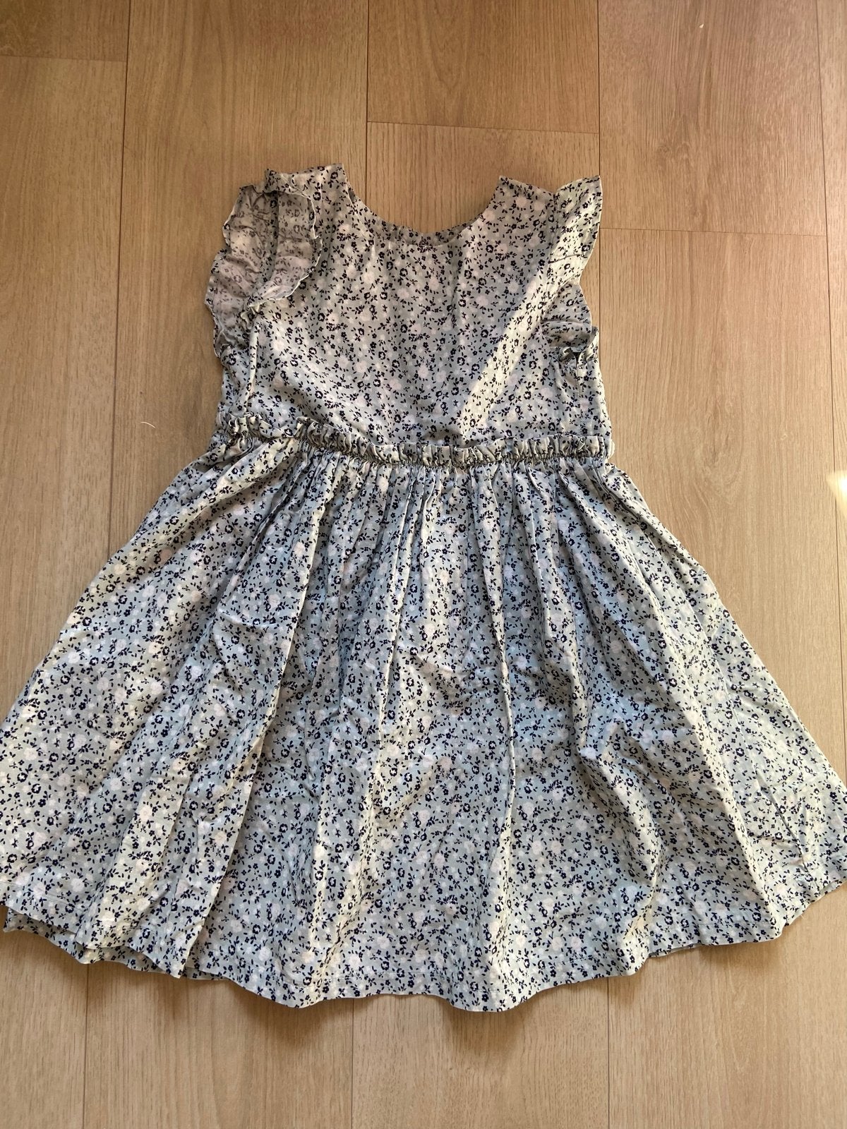 Leuke mintkleurige jurk Mothercare maat 122 (6-7 jaar), Ophalen of Verzenden, Gebruikt, Meisje, Jurk of Rok
