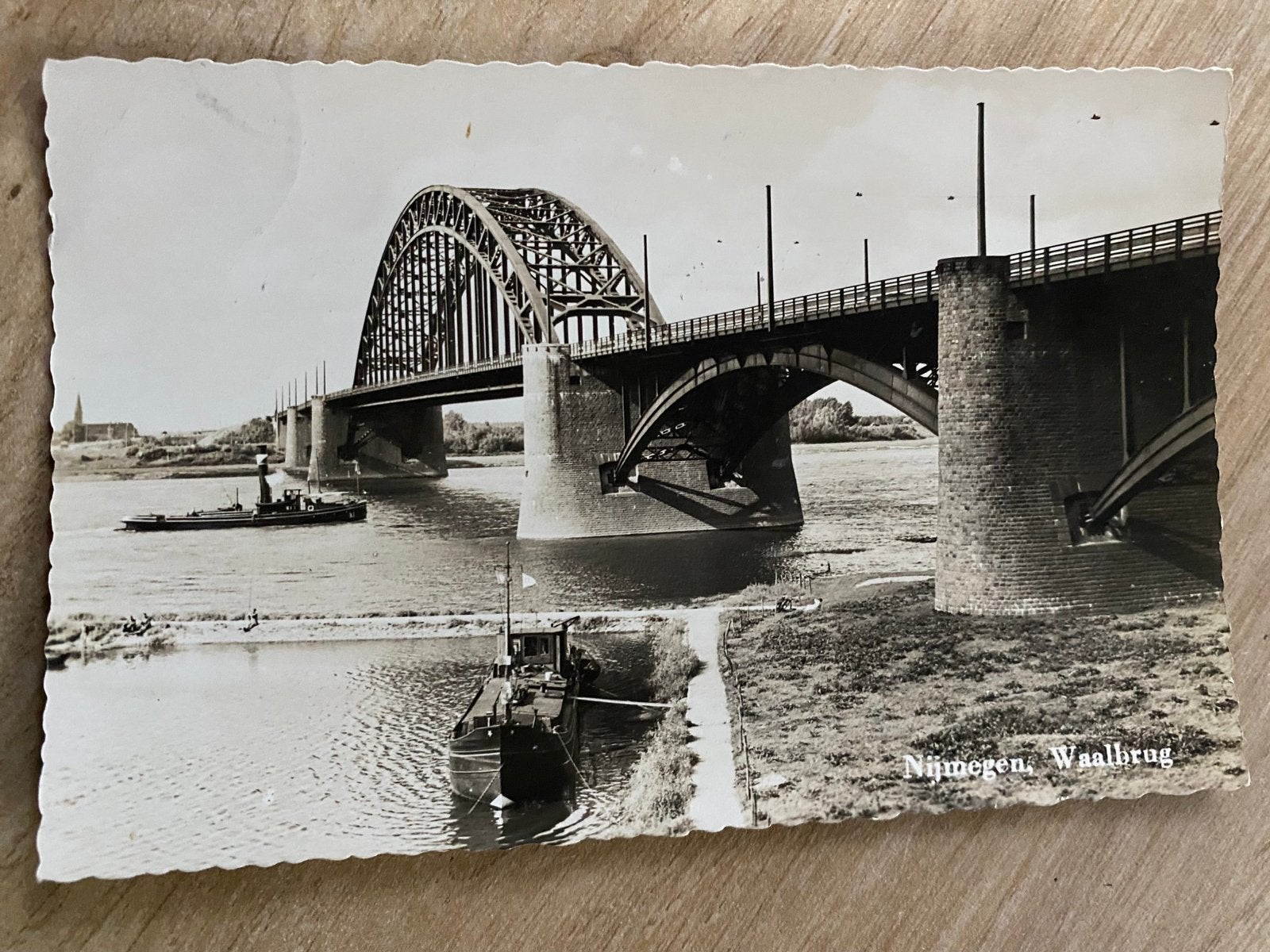 Ansichtkaarten Nijmegen Waalbrug, Ophalen of Verzenden, Gelderland